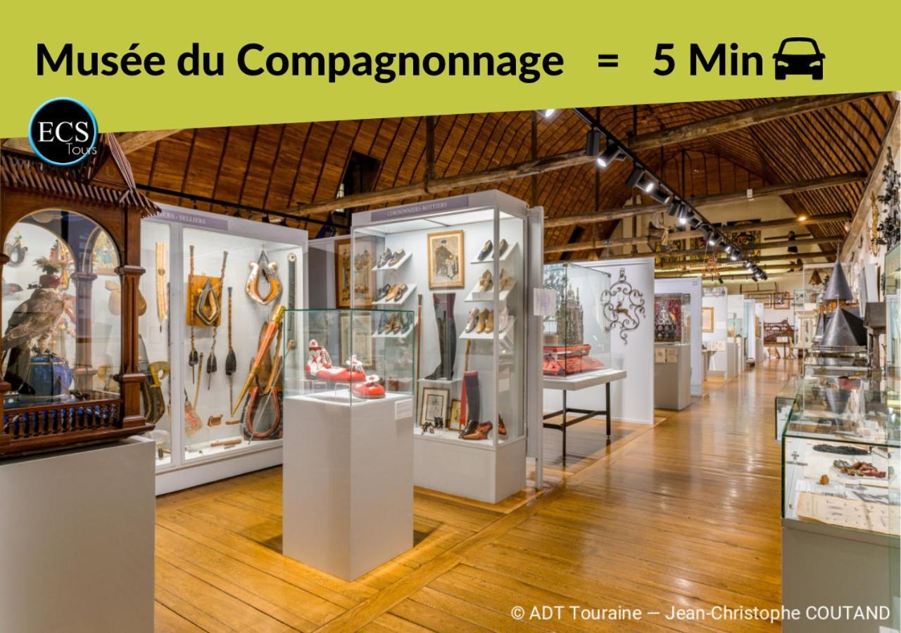 "Le Safari" - 2 Lits - Au Coeur Du Vieux Tours Apartment ภายนอก รูปภาพ